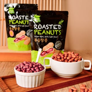 볶음, 레드땅콩 400g+400g 껍질채먹어도 고소한 영양간식 우도땅콩맛 안주 간식 견과류