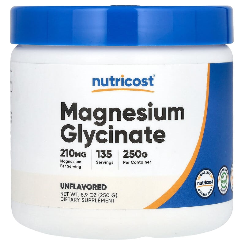 뉴트리코스트 마그네슘 글리시네이트 210mg Magnesium Glycinate