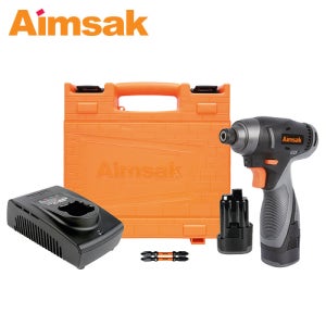 아임삭 충전임팩드라이버 AI-414M 3G 14.4V 2.0AH 배터리 2개 풀세트