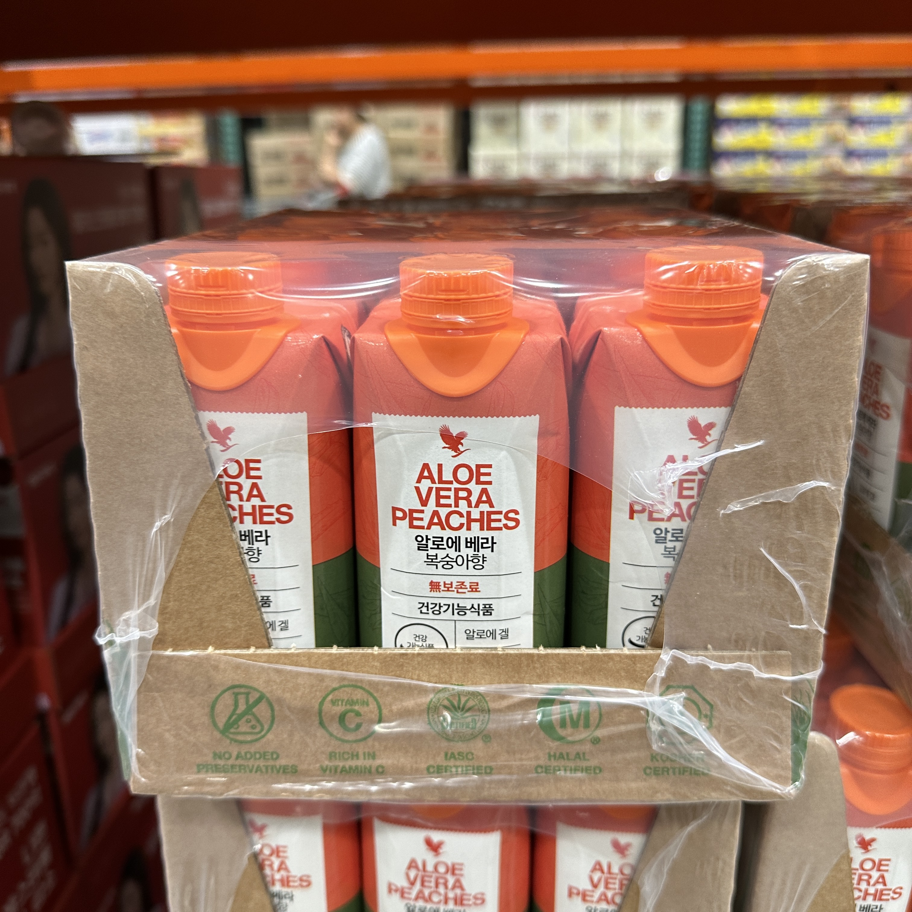 포에버 <b>알로에</b>베라 복숭아향 330ml X 12병 코스트코