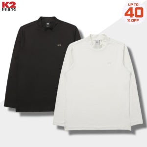 K2 소프트 터틀넥 티셔츠 이너웨어 반목티 여성