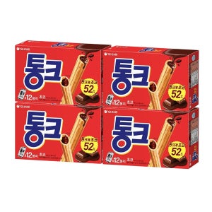 오리온 통크 초코 240g, 4개