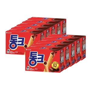 오리온 통크 초코 240g, 10개, 1BOX