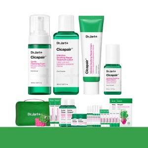 [진정케어세트] 민감한 피부를 잠재우는 시카페어 진정 루틴 케어 (클렌징/트리트먼트/세럼/크림) (+단독증정)