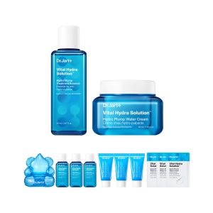 [수분케어] 촉촉하게 빛나는 피부 바이탈 하이드라 솔루션 루틴케어 (에센스/워터크림) (+네이버단독증정구성)
