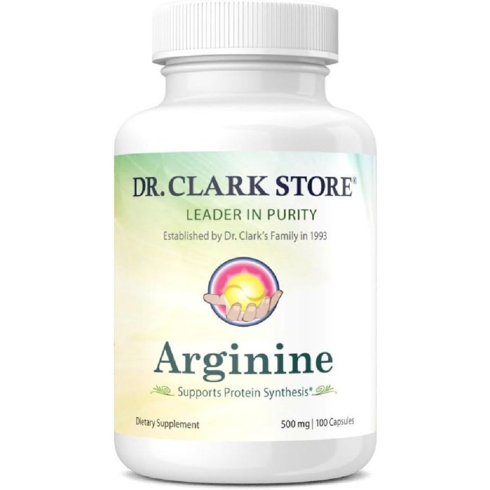 Dr. Clark Arginine 500mg 젤라틴 캡슐 100정