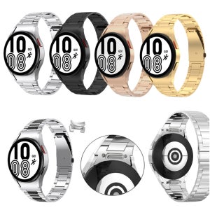 갤럭시 워치7 40 44 mm 원터치 날개형 씬 메탈 고급 스트랩 밴드 시계줄 SM-L300/L305/L310/L315