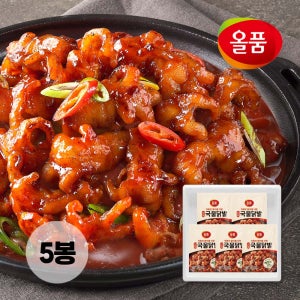올품 신화 뼈없는 국물닭발 1.5kg (500g X 5봉) 무뼈국물 직화구이 냉동