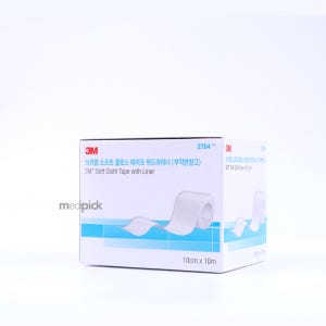 3M 2764 부드러운 천 반창고 10cmx10m