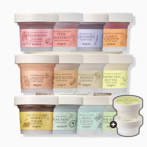 [스킨푸드][라이스+레몬딜 푸드마스크 미니 증정] 푸드마스크 12종 1+1