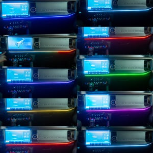 포드 브롱코 호환 엠비언트 카본 실내 무드등 브롱코 라이트 튜닝 액세서리 현카