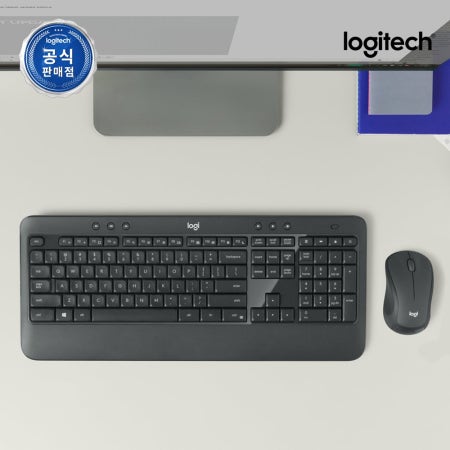 [슈퍼적립][키스킨증정][N배송] 로지텍코리아 공식 MK540 콤보 무선 키보드 마우스 세트