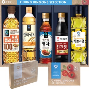 청정원 12호 선물세트/식용유 명절선물 답례품 단체 회사 직원선물