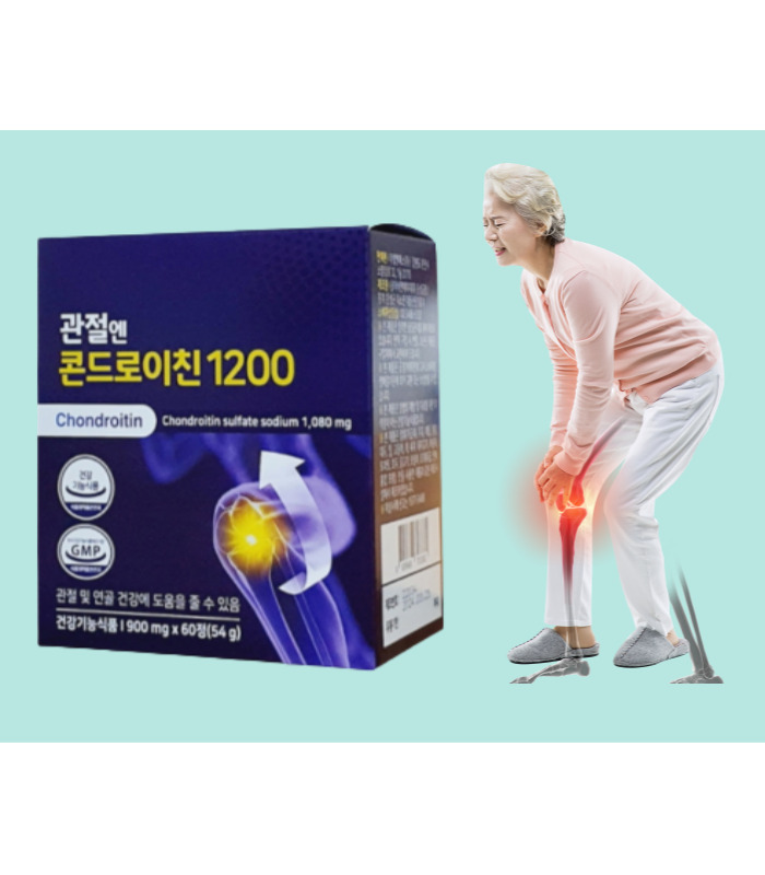 철갑상어 콘드로이친1200 효능 관절영양제 콘도로이친 90정
