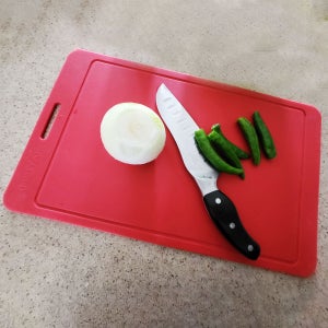 헤스타 국산 예쁜 실리콘도마 레드 향균 양면 두꺼운 무소음 주방 캠핑 열탕 흐름방지 도마