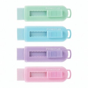 스테들러 슬라이딩 지우개 525 PS1P-2 파스텔 1개입