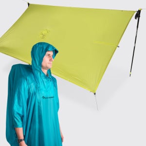 씨투써밋 울트라실 나노 타프 판초 시리즈 백패킹 판초우의 그늘막