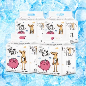 오로라 러버스핏 팬티형 기저귀 4팩 낮밤기저귀 퀵에어레스트 드라이 여름 썸머기저귀