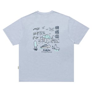 독도 그래픽 반팔 티셔츠 (친환경 소로나 원단)