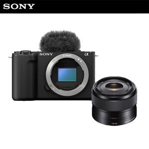 소니 카메라 ZV-E10M2 블랙 (ZV-E10M2/B) + SEL35F18 단렌즈 패키지 / 공식대리점 브이로그 알파
