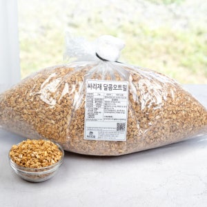 [대용량] 달콤 오트밀 3kg, 싸리재 통곡물 수제그래놀라 무설탕 오트밀과자