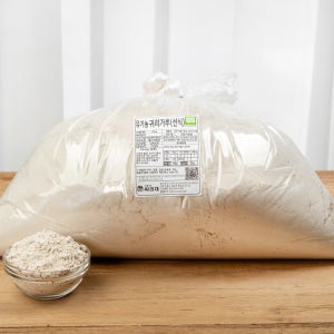 싸리재 유기농 국산 귀리가루 선식 5kg 쪄서 만든 볶은 귀리분말 선식쉐이크