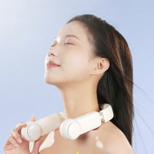 급속 냉각 넥밴드 목 선풍기 목에 거는 쿨링 넥밴드 에어컨 넥쿨러