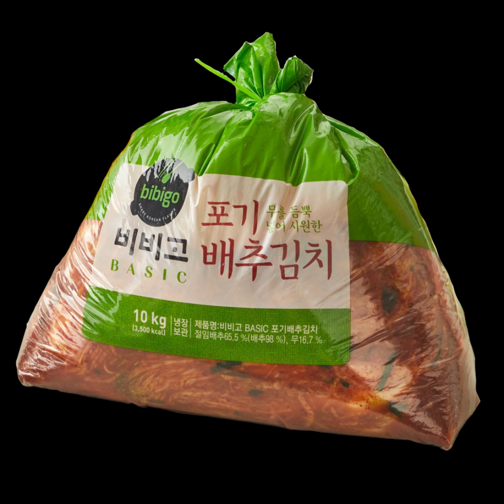 비비고 김치 베이직 포기 배추 김치 CJ제일제당 10kg