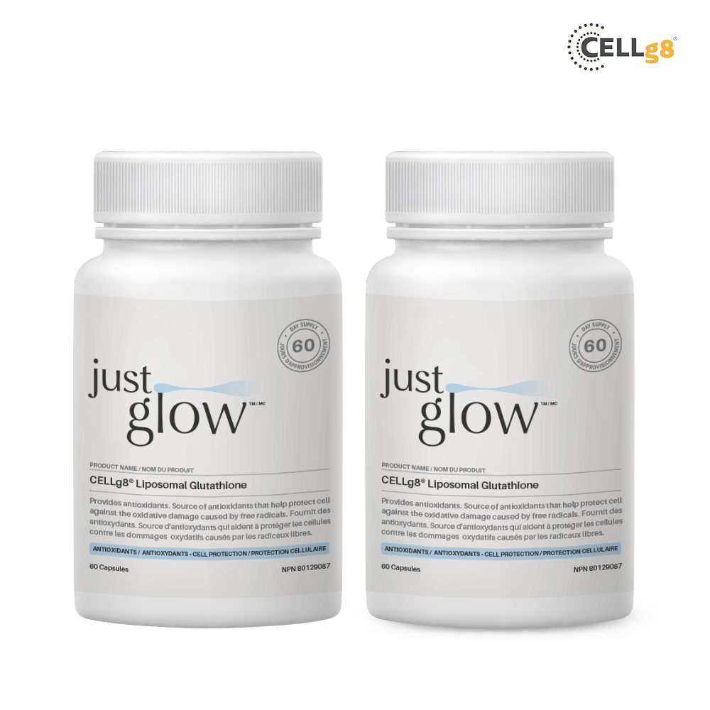 저스트글로우 CELLg8® 리포좀 <b>글루타치온</b> 715mg <b>리포소말</b> 리포조말 60정, 2개