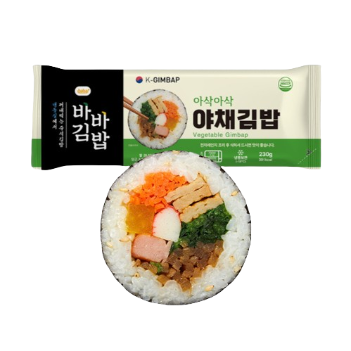 바바김밥 야채 김밥 성분 분석
