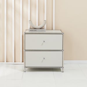 로쏘 안드레 모듈 스틸 2단 서랍장 600