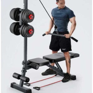 접이식 인크랄인 가정용 평벤치 다기능 덤벨 받침대