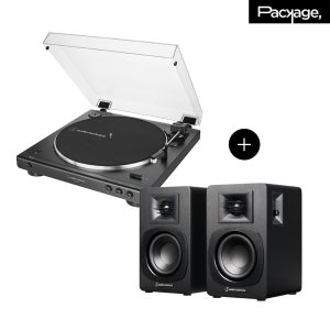 [세트] 오디오테크니카 AT-LP60XBT BK 턴테이블+스피커