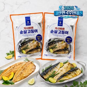 아임피쉬 순살고등어 1kg + 1kg(14팩) 가시바른 가시제거 홈쇼핑 노르웨이고등어