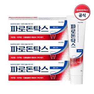 파로돈탁스 쿨링 민트 잇몸치약 100g, 3개