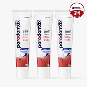 [NEW]파로돈탁스 쿨링 민트 검케어 치약 100g, 3개