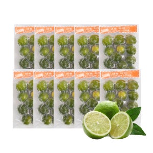 산들네이처 라임 냉동과일 열대과일 10kg (1kg x 10봉)
