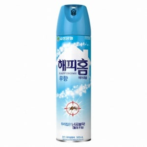 유한양행 해피홈 에어로솔 무향 550ml