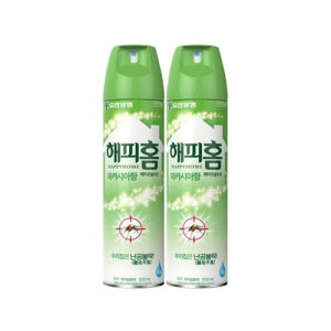 유한양행 해피홈 에어로솔 수성 아카시아 500mlx2개입