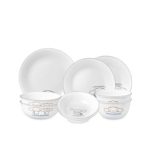 코렐 시나모롤 한국형 2인 9P 원형 홈세트 / 그릇추천 예쁜접시 식기세트 집들이선물 캐릭터 키덜트