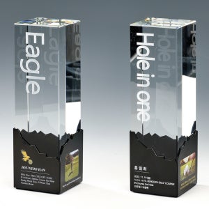 이글골프트로피 싱글기념패 홀인원기념패 - 느낌228 __ SIZE : 70-70-235mm