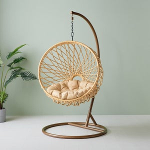 미젠시아 902 1인 라탄 그네의자 1color