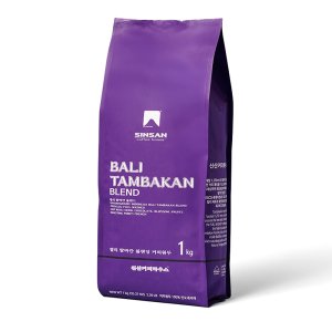 신산커피하우스 발리 탐바칸 블렌드 커피 원두1kg 대용량 스페셜티 원두