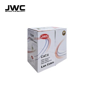 [JWC] CAT.6 UTP 랜케이블 박스 CCA 300M 랜선 인터넷선 시공용