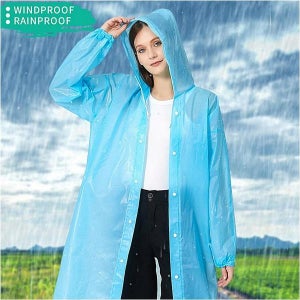 초경량 EVA 레인코트 두꺼운 휴대용 우의 행사 등산용 낚시용 여행용 아동용 성인용