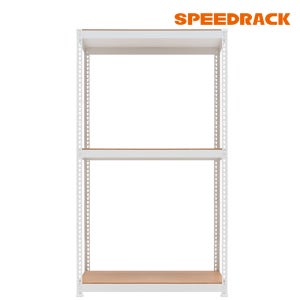 스피드랙 조립식 앵글 3단 철제 베란다 세탁기 선반 9004001800