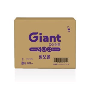자이언트 400미터 점보롤 화장지 1겹 16롤
