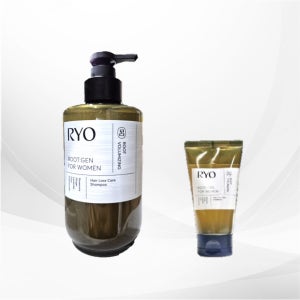 려 루트젠 여성맞춤 탈모증상 전문케어 샴푸 515ml+트리트먼트 100ml