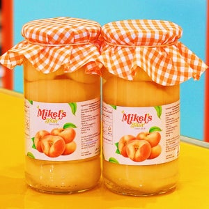 미켈즈 납작복숭아 병조림 720g