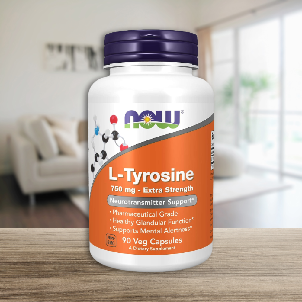 나우푸드 <b>엘</b> <b>티로신</b> <b>L</b> Tyrosine 750mg 90베지캡슐
